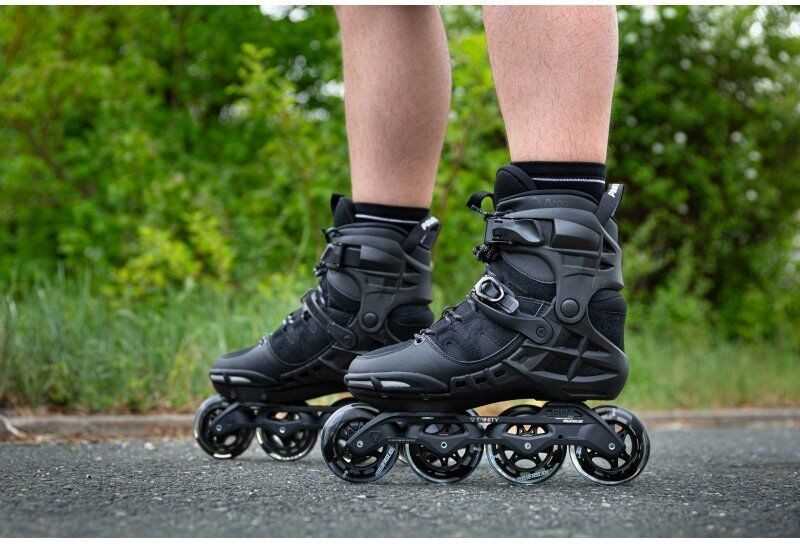 Riedučiai Powerslide Phuzion Argon Juodas 80 Trinity