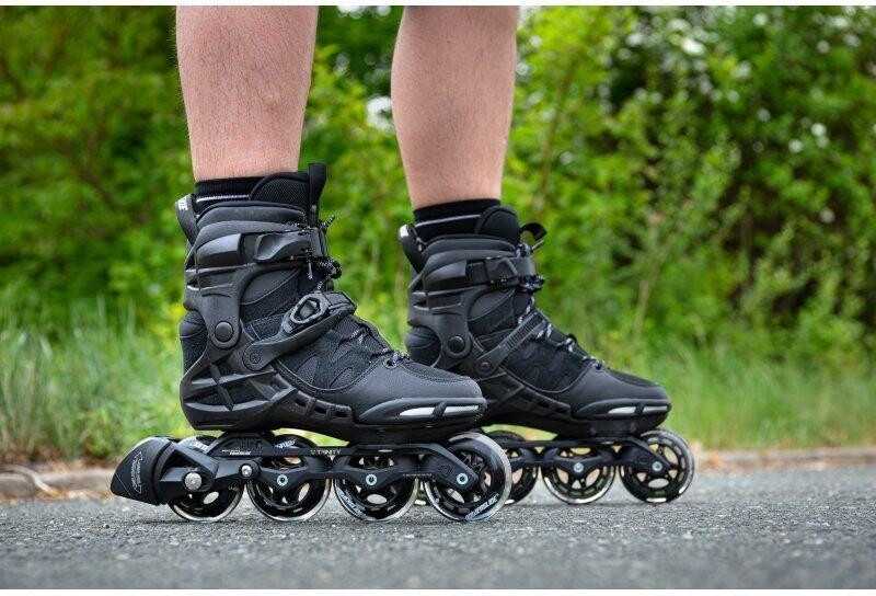 Riedučiai Powerslide Phuzion Argon Juodas 80 Trinity