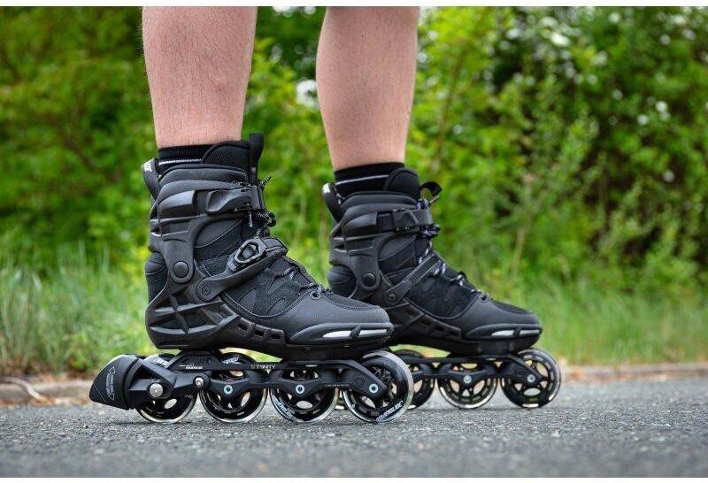 Riedučiai Powerslide Phuzion Argon Juodas 80 Trinity