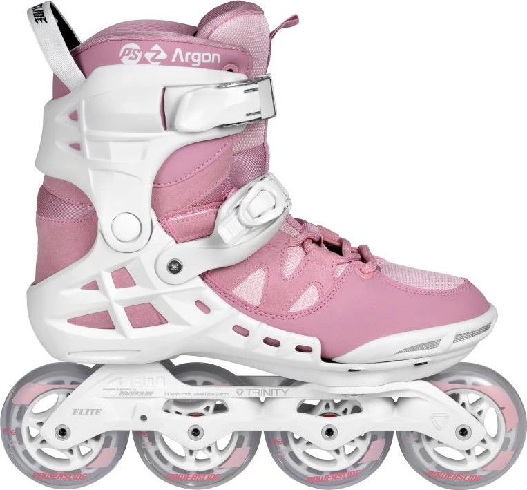 Riedučiai Powerslide Phuzion Argon Rose 80 Trinity