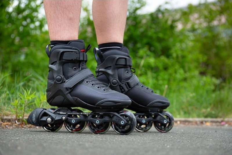 Riedučiai Powerslide Phuzion Radon Juodas 80 Trinity