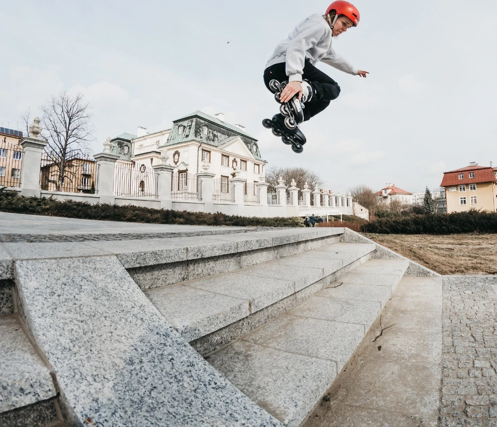 Riedučiai Powerslide Zoom Pro Juodas 80 Trinity