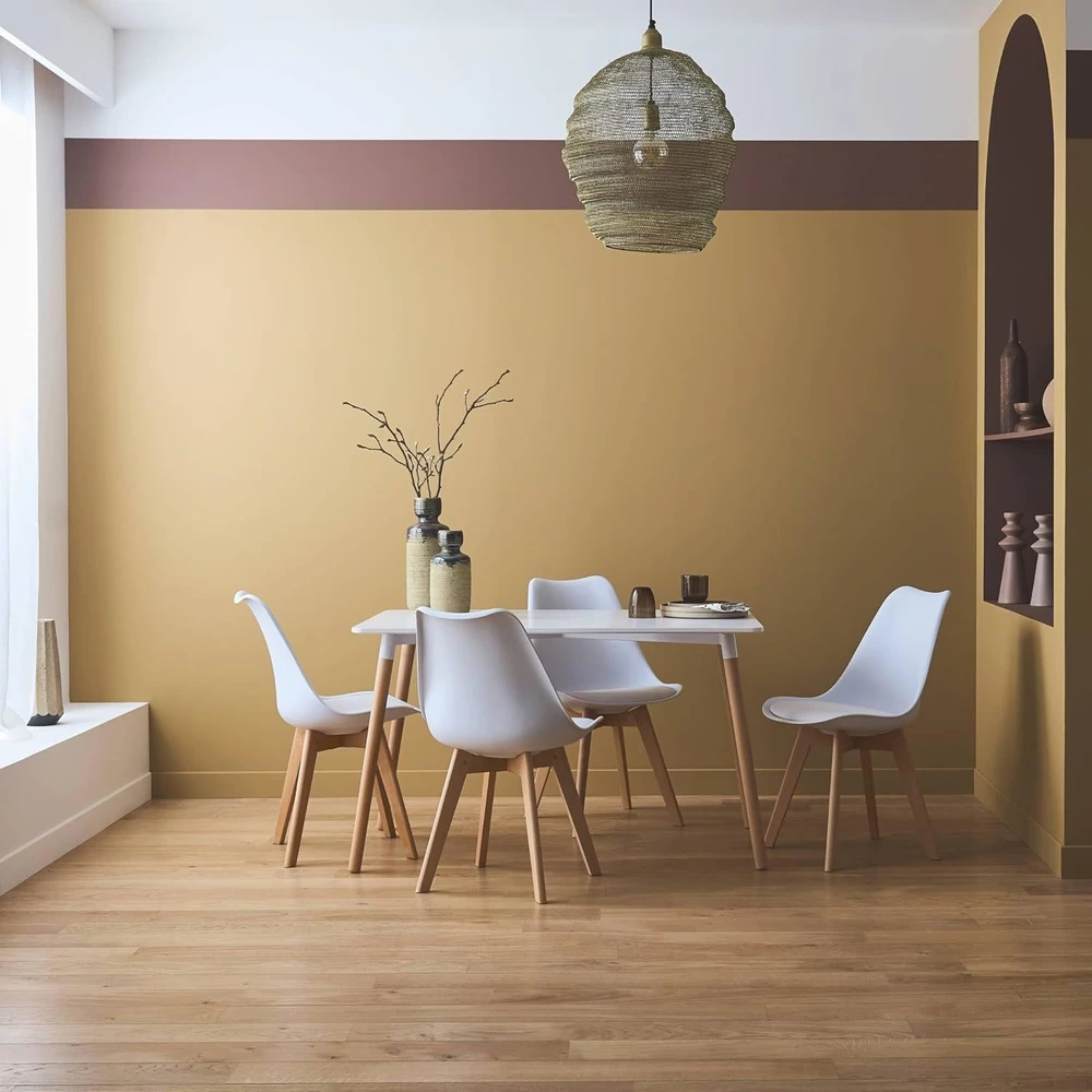4-ių kėdžių komplektas ModernHome, baltas