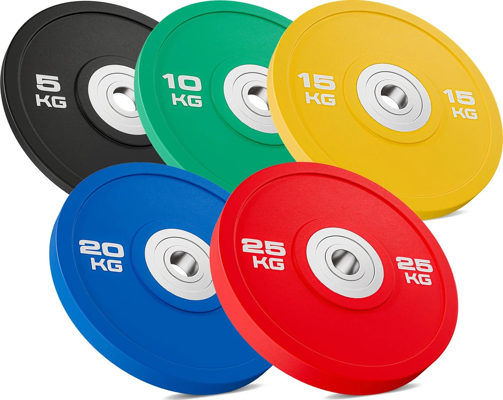 Poliuretaninių (PU) svorio diskų komplektas 150 kg - UpForm