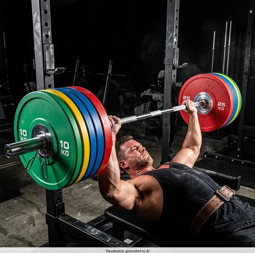 Poliuretaninių (PU) svorio diskų komplektas 150 kg - UpForm
