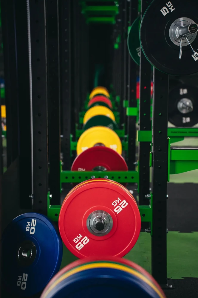 Poliuretaninių (PU) svorio diskų komplektas 150 kg - UpForm
