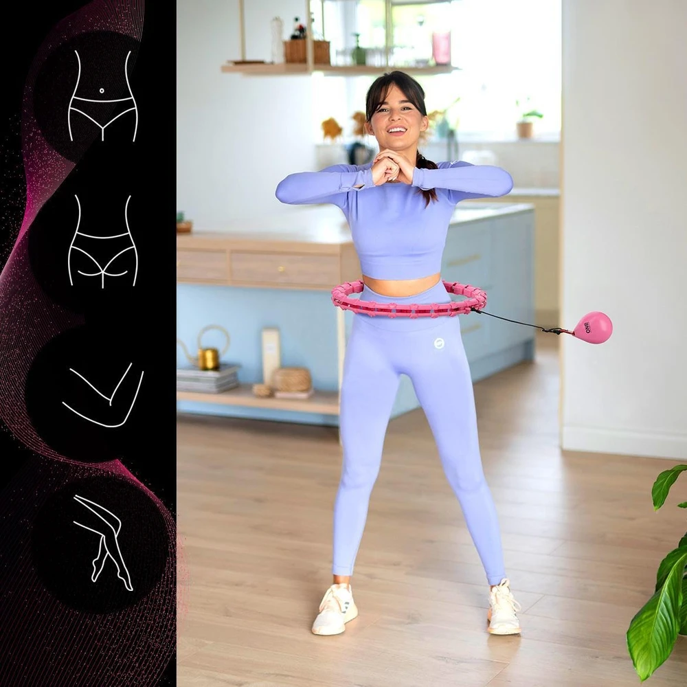 Rožinis lankas su svarmeniu OHA02 One Fitness
