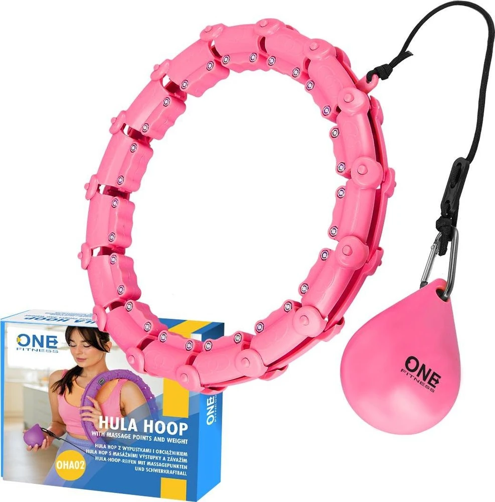 Rožinis lankas su svarmeniu OHA02 One Fitness