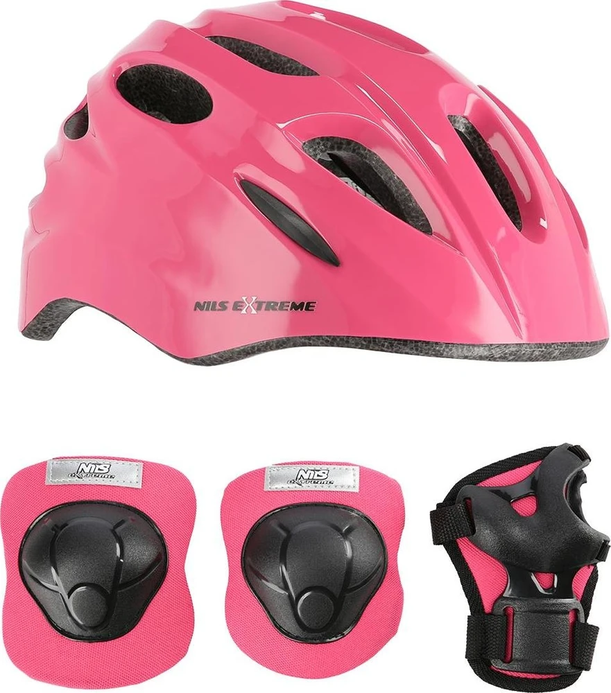 Šalmo ir apsaugų rinkinys MTW01+H210 NILS Extreme