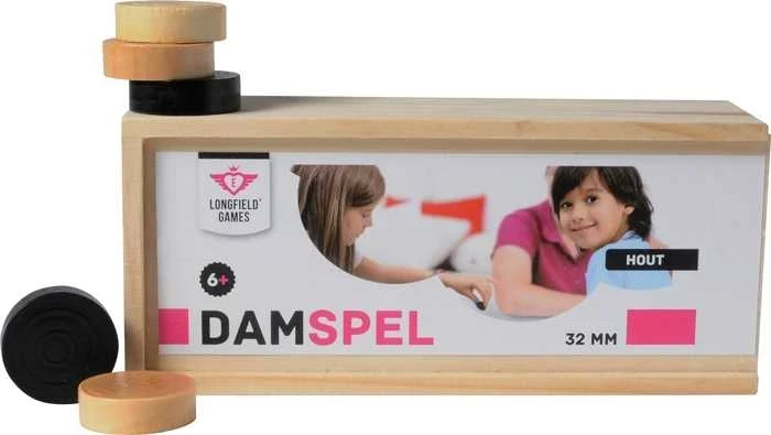 Šaškės Longfield 30mm dėžutėje