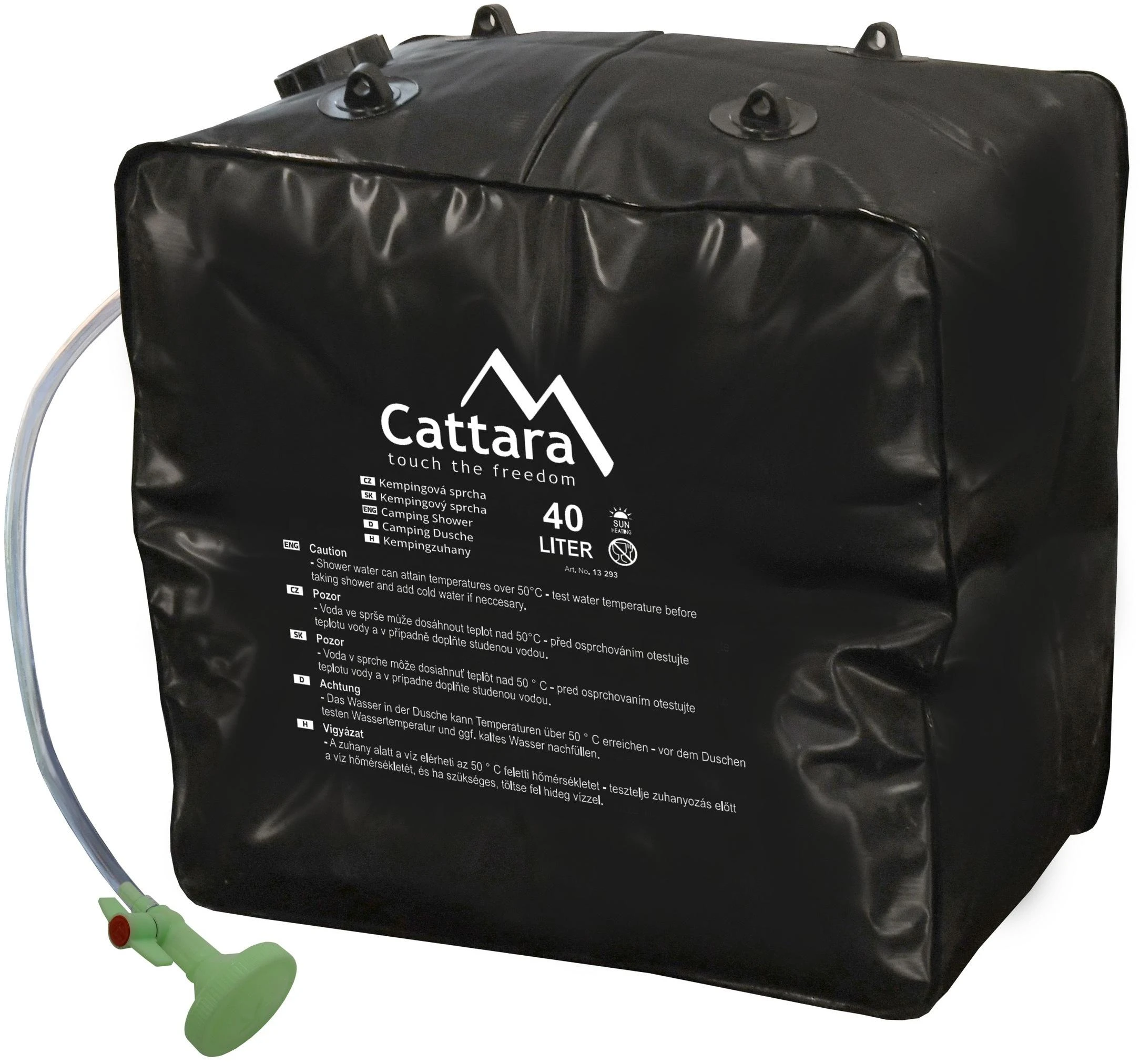 Saulės dušas Cattara, 40l