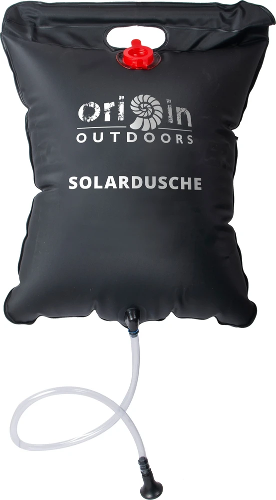 Origin Outdoors susukamas saulės dušas, 10 l
