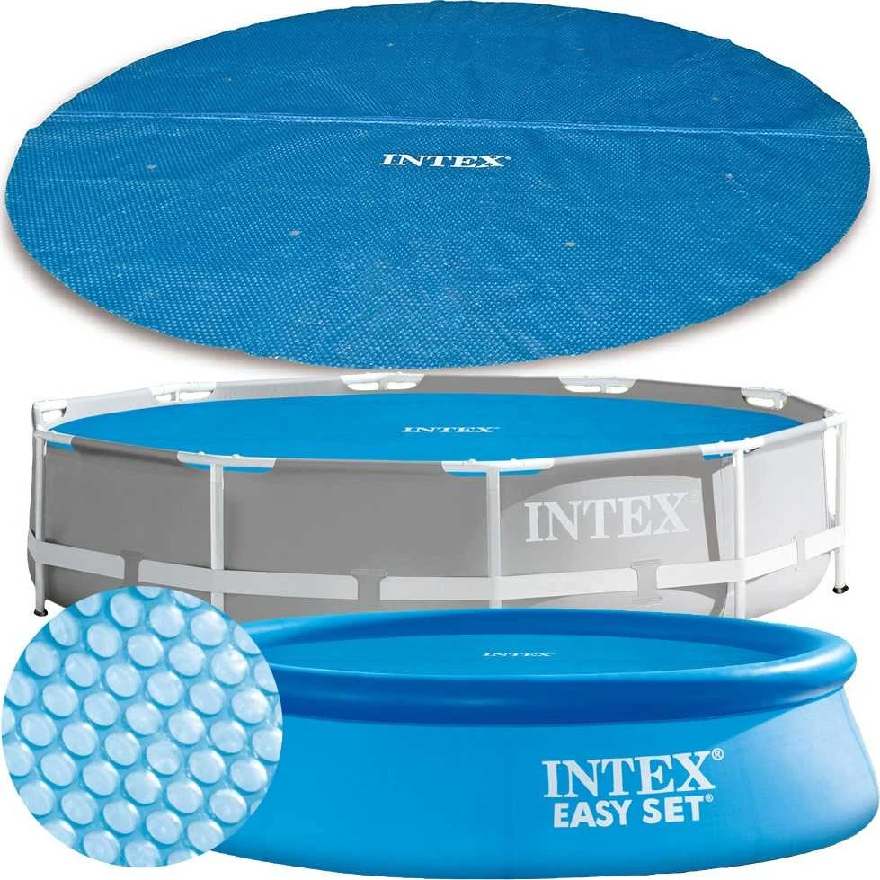 Telone Intex Baseino uždangalas, mėlynas, 348cm, polietilenas