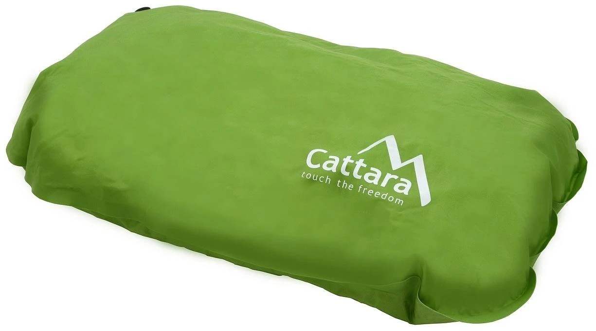 Savaime prisipučianti pagalvė Cattara – žalia, 50 x 30 x 13 cm
