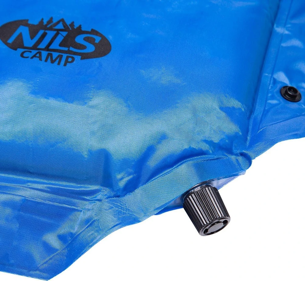 Savaime prisipučiantis čiužinys su pagalvėle Nils Camp NC4001, mėlynas