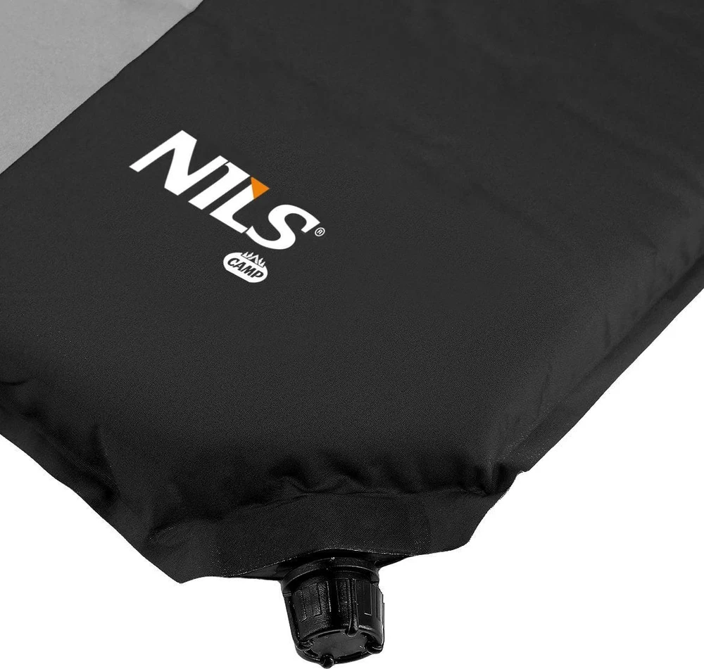 Nils Extreme Savaime prisipučiantis kilimėlis NC4340 pilkai juodas NILS CAMP