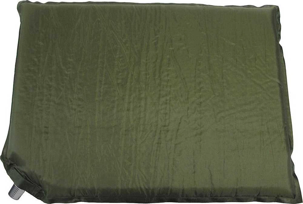 Savaime prisipučiantis kilimėlis sėdėjimui BasicNature Olive, 40x30cm