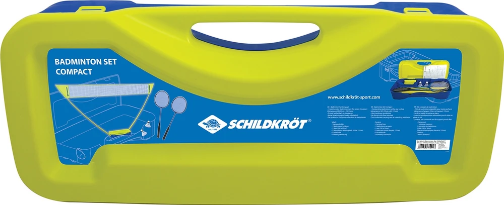 Badmintono rinkinys Schildkröt Compact su tinkleliu