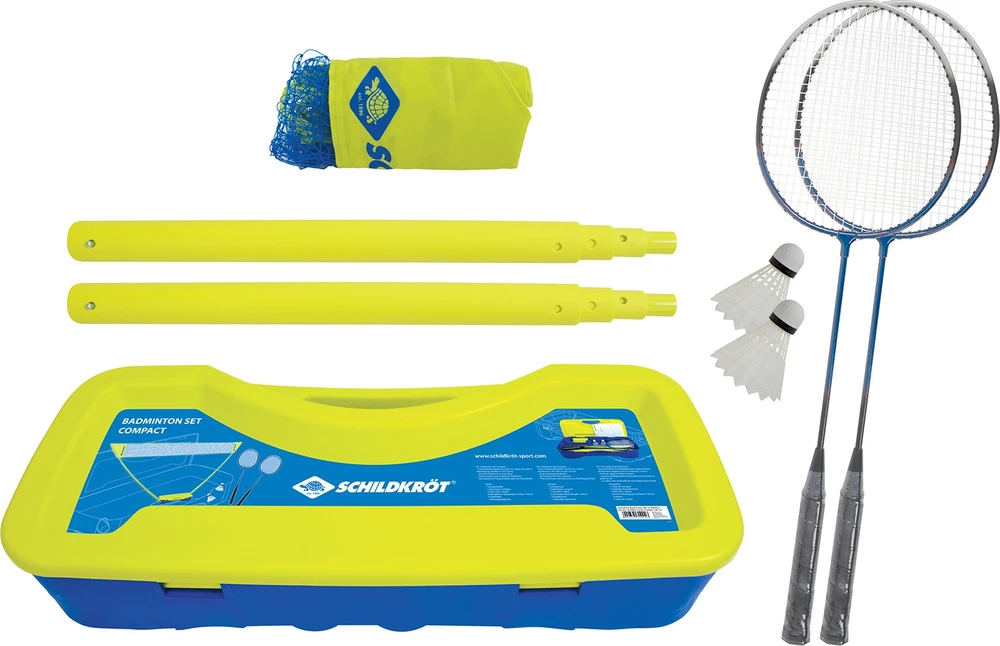 Badmintono rinkinys Schildkröt Compact su tinkleliu