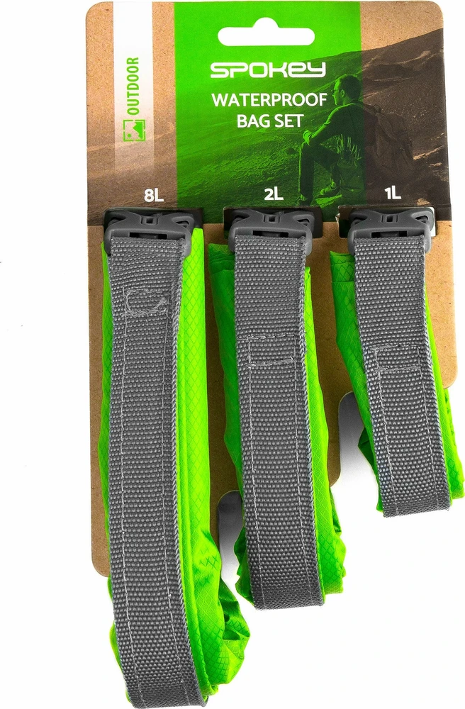 Neperšlampamų krepšių rinkinys Spokey Dryset, 3vnt,