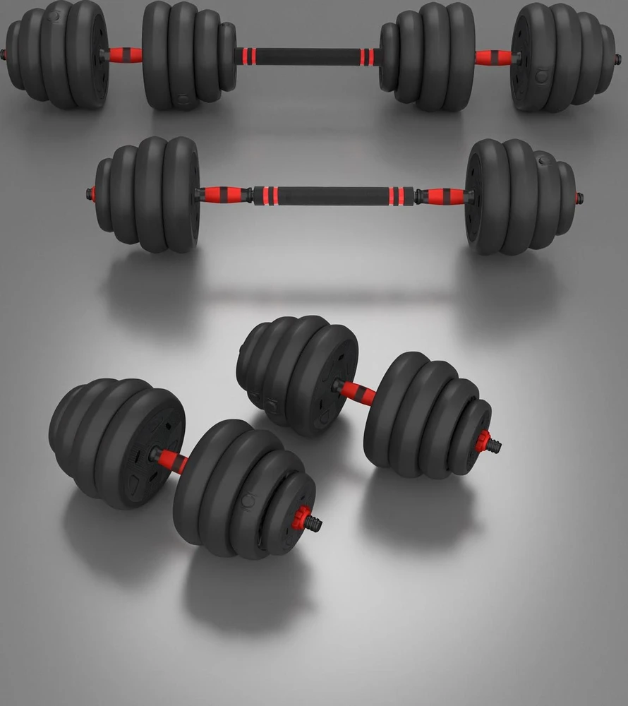 SGN140 Pro Set 6 viename svorių rinkinys, 2 dalys, 40 kg HMS