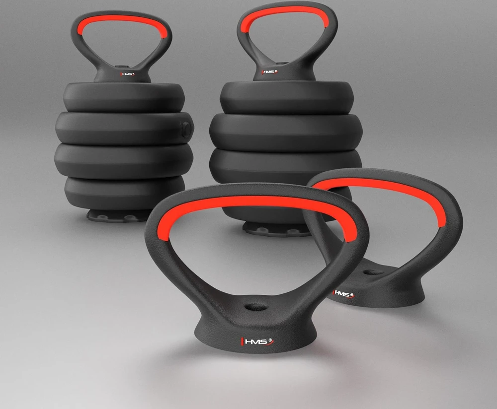 SGN140 Pro Set 6 viename svorių rinkinys, 2 dalys, 40 kg HMS