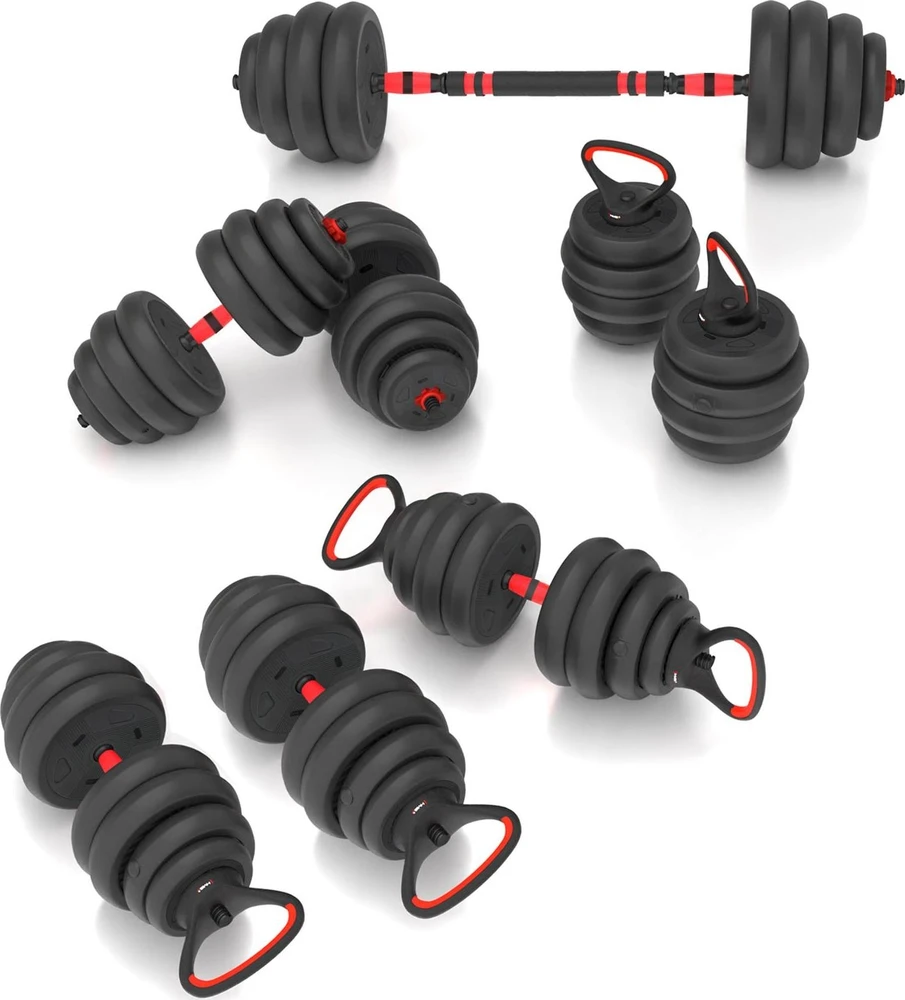 SGN140 Pro Set 6 viename svorių rinkinys, 2 dalys, 40 kg HMS
