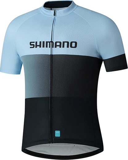 Shimano Cycling Vyriški dviratininko marškinėliai Shimano Team, dydis XL, žydra