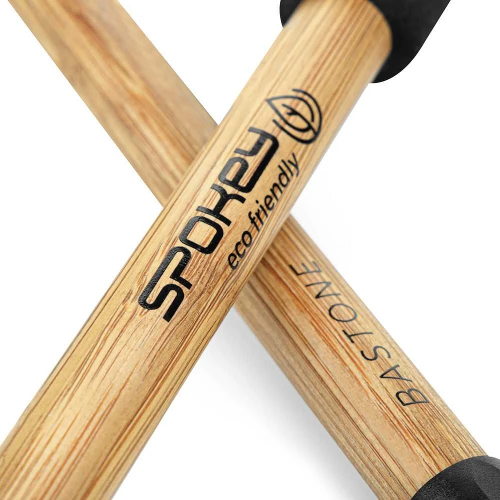 Šiaurietiško ėjimo lazdos Spokey Bastone Eco, rudos-juodos