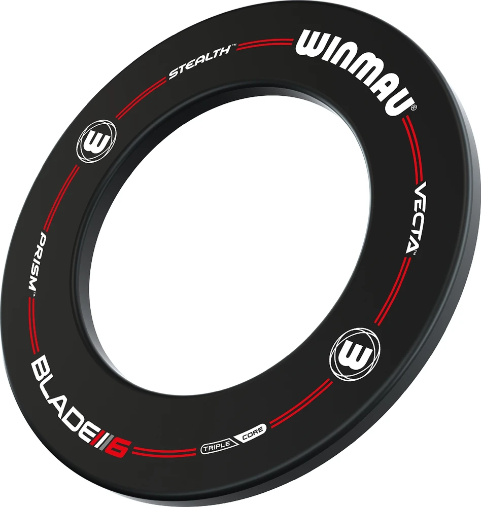 Apsauginis žiedas smiginiui Winmau Pro-Line, juodas