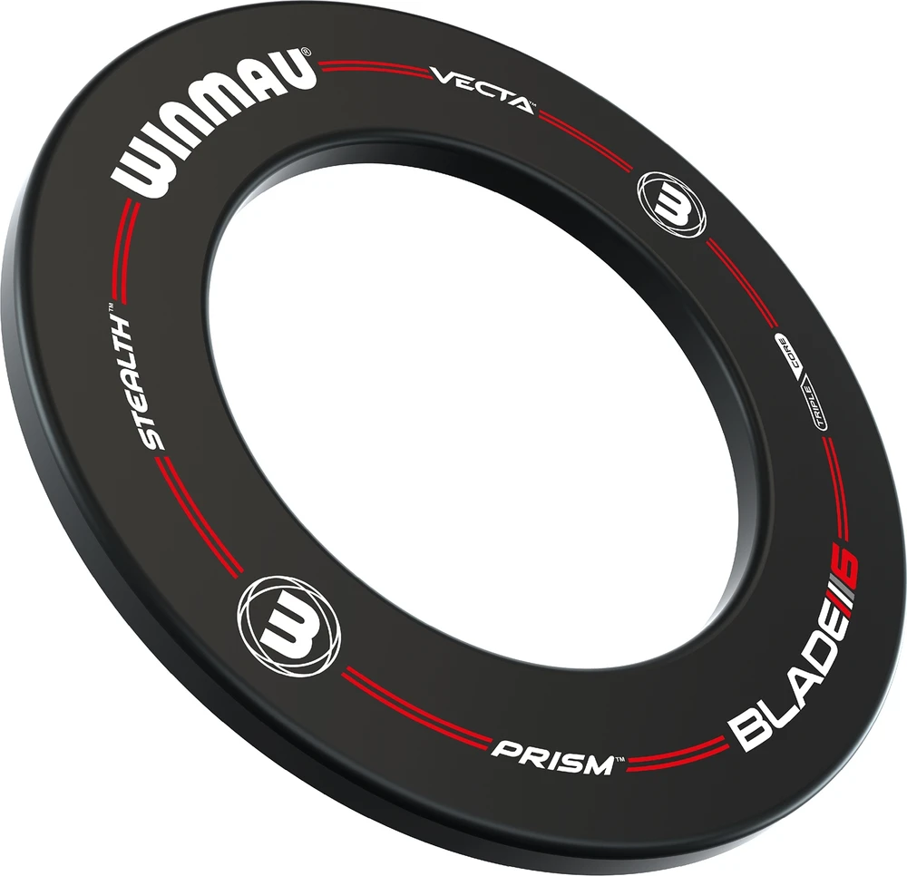 Apsauginis žiedas smiginiui Winmau Pro-Line, juodas