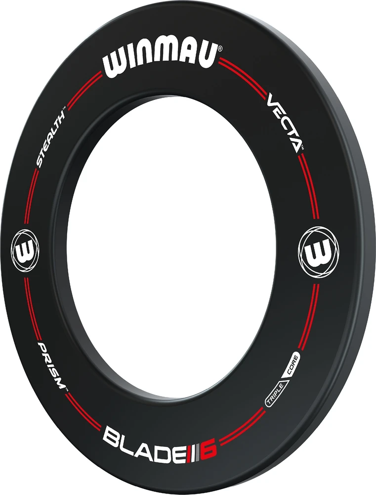 Apsauginis žiedas smiginiui Winmau Pro-Line, juodas