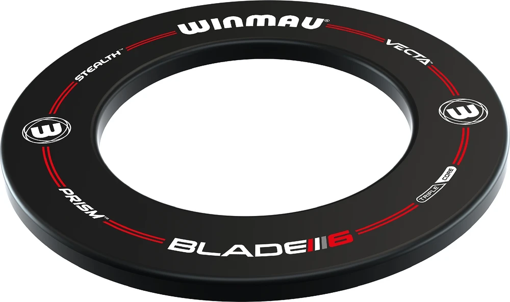 Apsauginis žiedas smiginiui Winmau Pro-Line, juodas