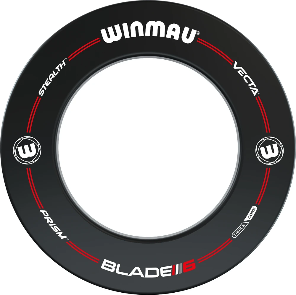 Apsauginis žiedas smiginiui Winmau Pro-Line, juodas