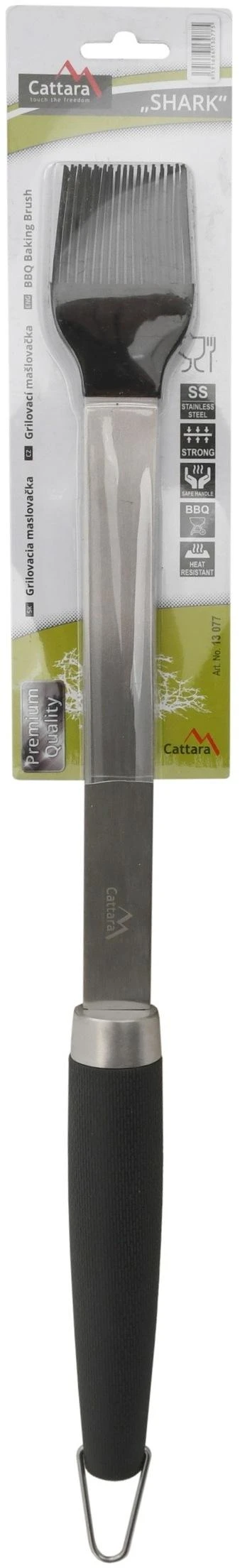 Silikoninis šepetėlis griliui Cattara SHARK, 45cm