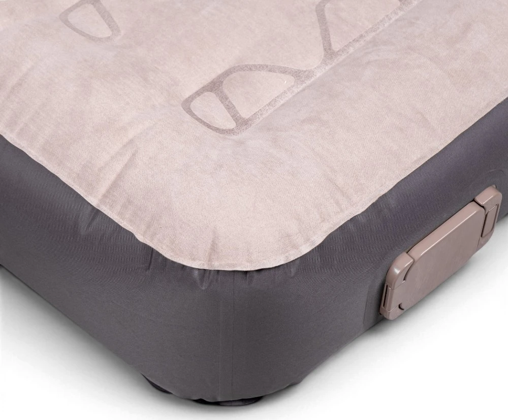 Single Inflatable Mattress inSPORTline Valkon 197x90x22 cm with Built-in Electric Pump