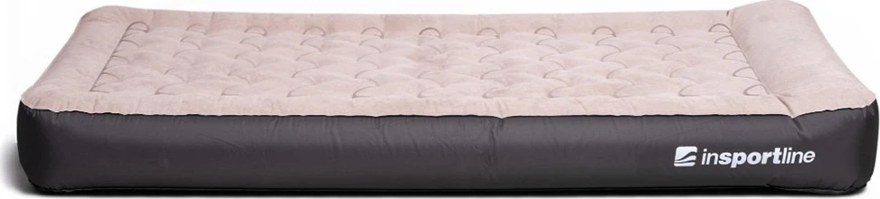 Single Inflatable Mattress inSPORTline Valkon 197x90x22 cm with Built-in Electric Pump