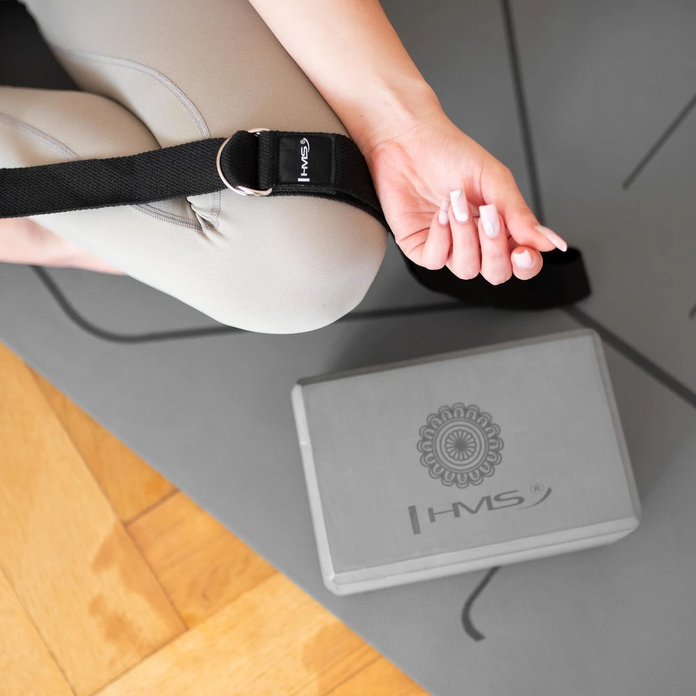 SJ02 YOGA STRAP Juodas HMS