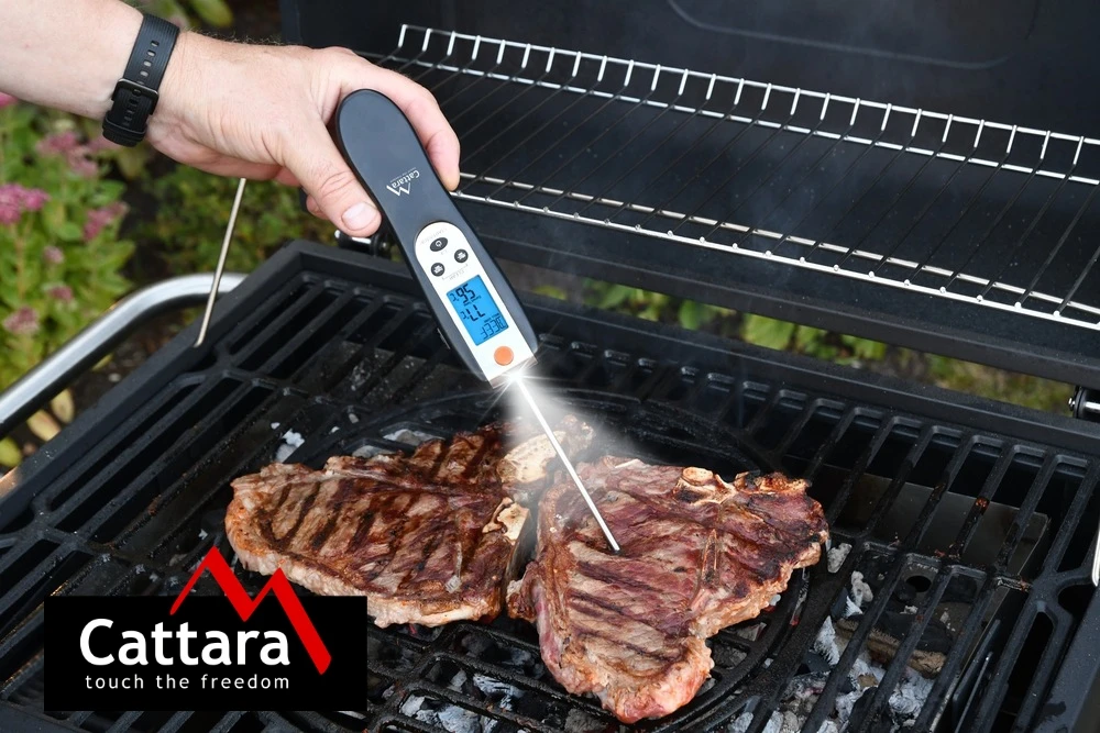 Skaitmeninis sulankstomas barbekiu termometras Cattara