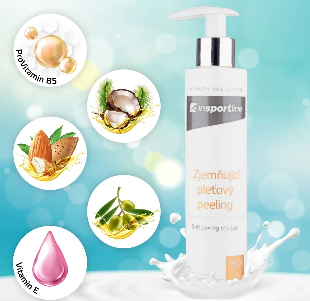 Odą minkštinantis pilingas inSPORTline 200 ml