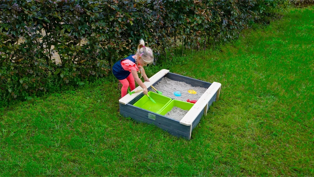 Smėlio dėžė su Exit Aksent Sandpit 94x77x20cm