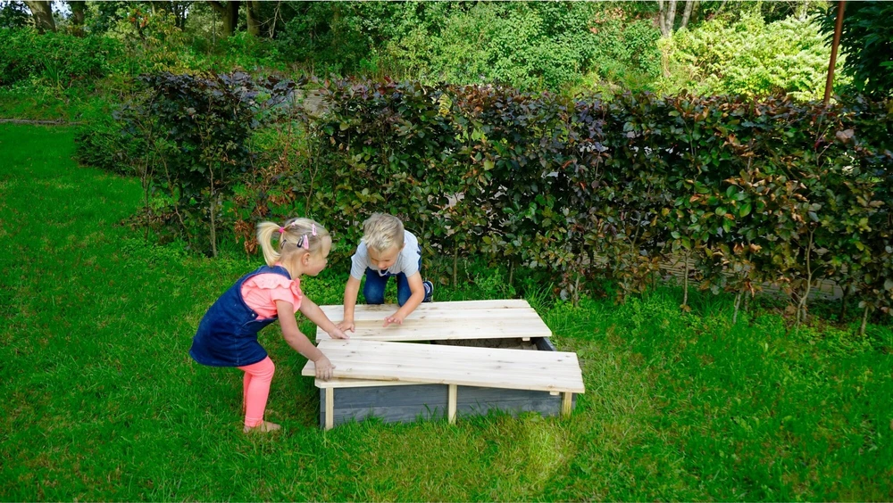Smėlio dėžė su Exit Aksent Sandpit 94x77x20cm