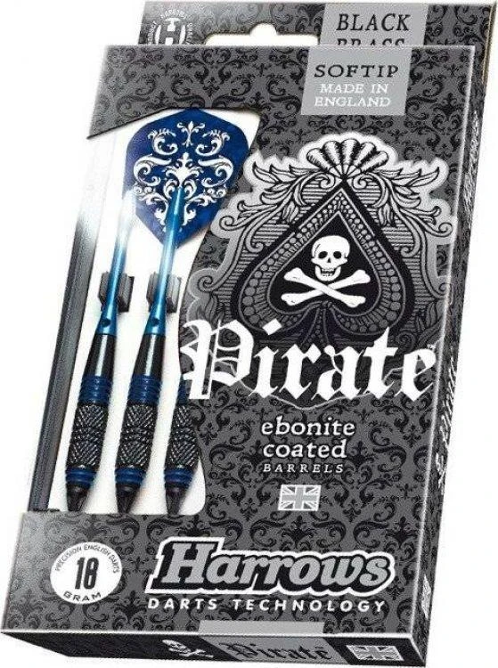 Harrows Darts strėlytės softip PIRATE 3x18gK