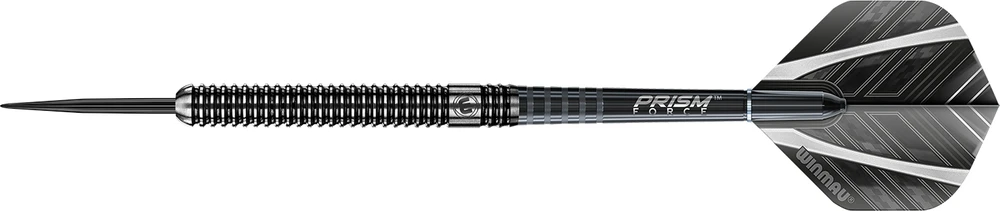 Winmau Blackout smiginio strėlytės su plieniniais smaigaliais 22 g