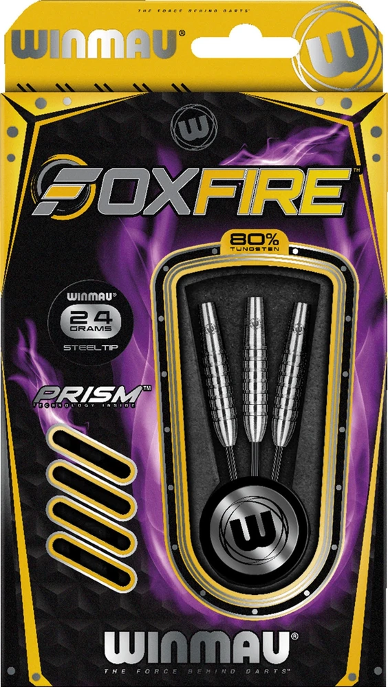 Smiginio strėlytės Winmau Foxfire 80% volframo 24 g