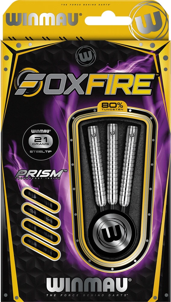 Smiginio strėlytės Winmau Foxfire 80% volframo 21 g