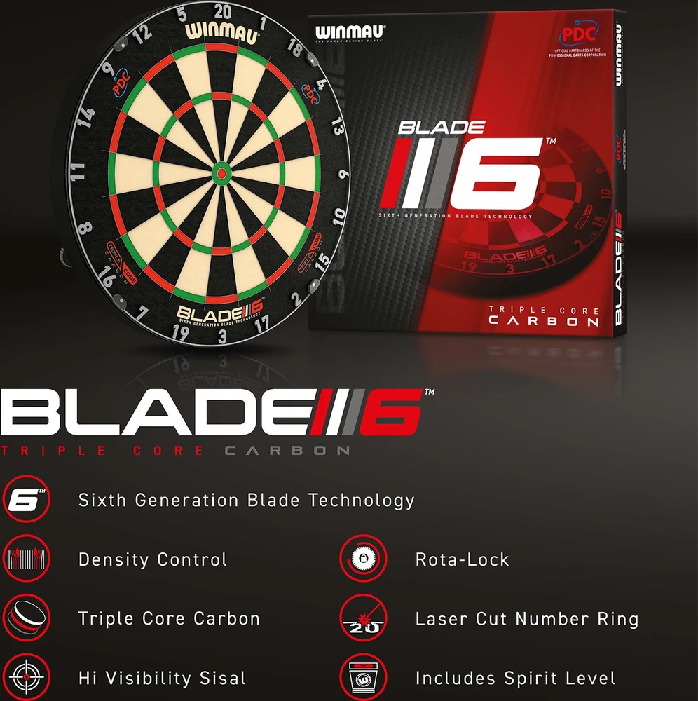 Smiginio taikinys Winmau Blade 6 Triple Core
