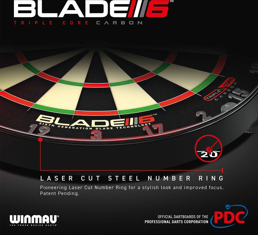 Smiginio taikinys Winmau Blade 6 Triple Core
