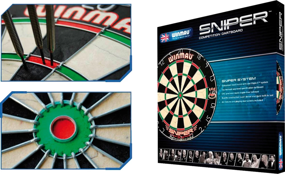 Smiginio lentos rinkinys Winmau Sniper