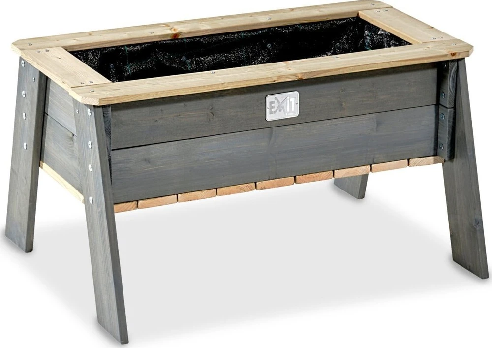 EXIT Aksent Kids Planter Table L Table planter Freestanding Wood Pilkas Outdoor